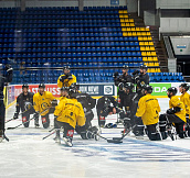 «Руан» опробовал лед киевского Дворца спорта
