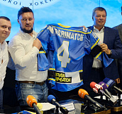 В Киеве состоялась презентация четвёртого сезона чемпионата Украинской хоккейной лиги – Пари-Матч