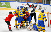 Молодёжная сборная Украины обыграла Литву в серии послематчевых бросков