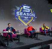 Боевых, Игнатенко и Морозов поучаствовали в дискуссионной панели в рамках презентации юбилейного сезона УХЛ