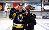 Андрей и Виктория Жвачкины - самая красивая пара хоккейной Суперлиги Украины