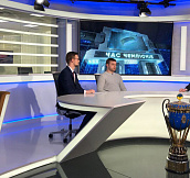 В студии телеканала XSPORT побывал Роман Благой и Кубок Украины по хоккею
