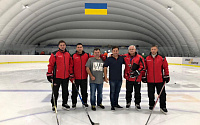 ХК «Донбасс» провел тренировку на ледовой арене на ВДНХ